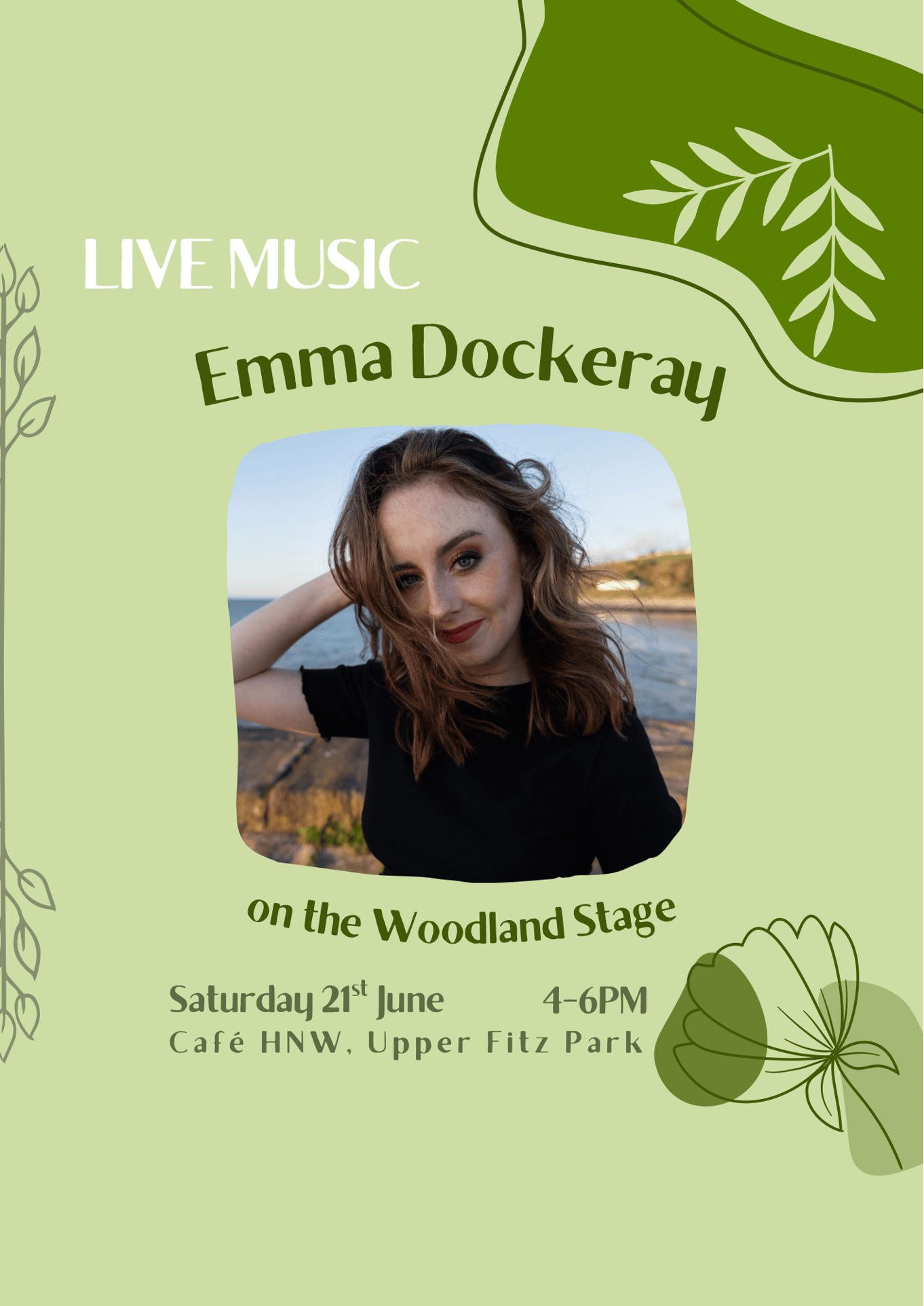 Live Music on the Woodland Stage at cafe HNW