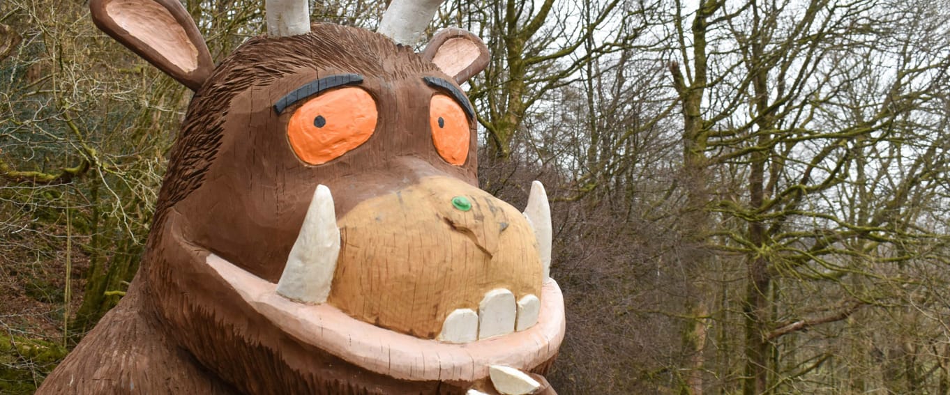 Gruffalo meet and greet at Whinlatter