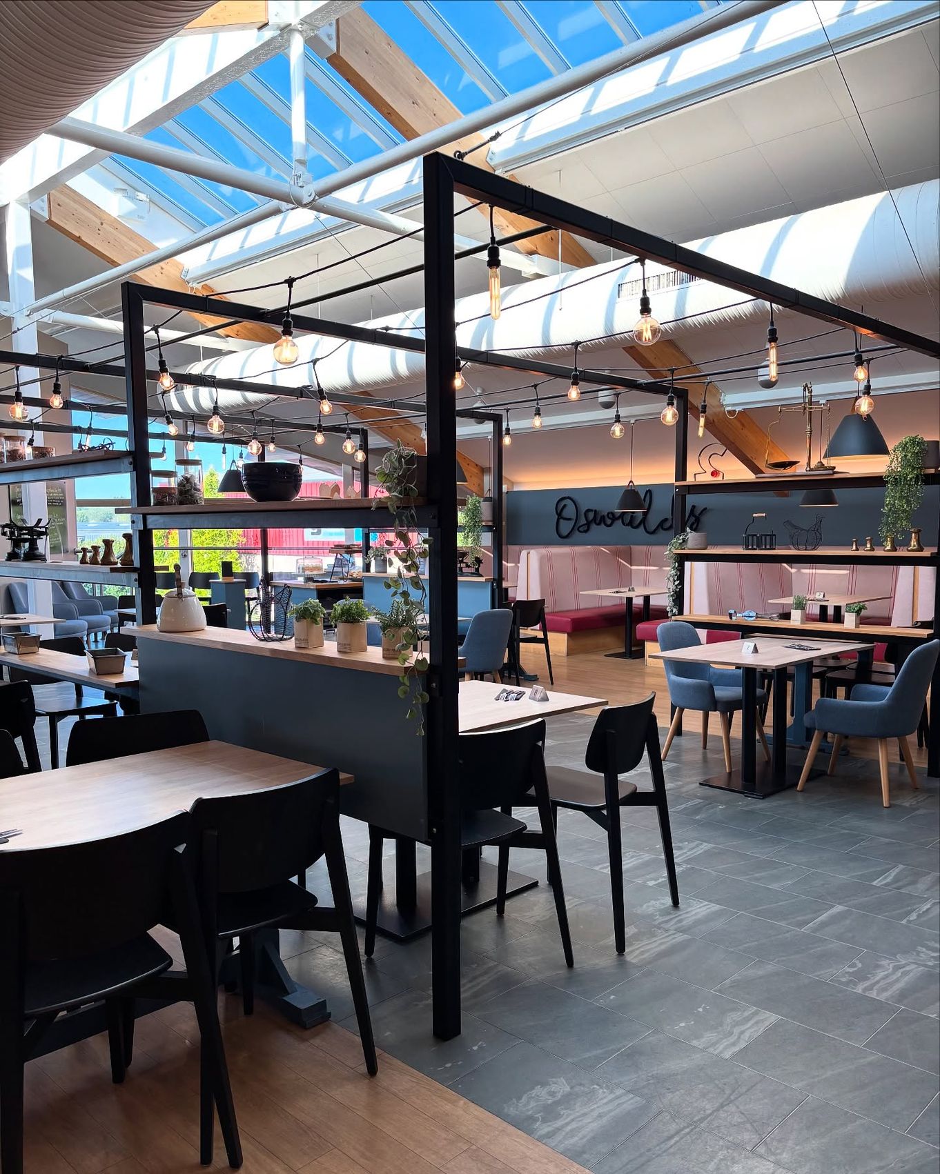 Cafe Oswald's at Cranstons Cumbrian Food Hall