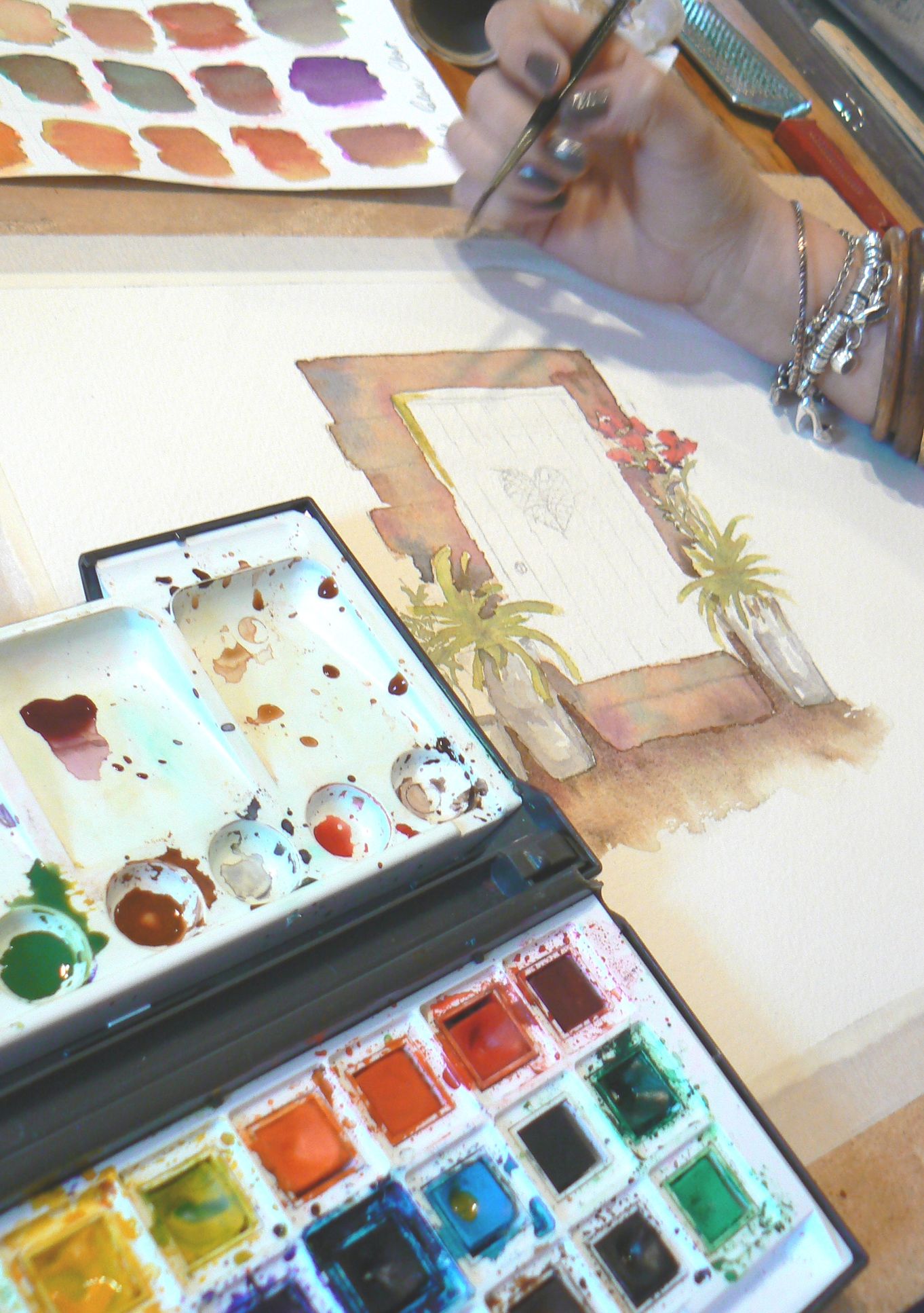 Discovering Watercolours with Margaret Jarvis 