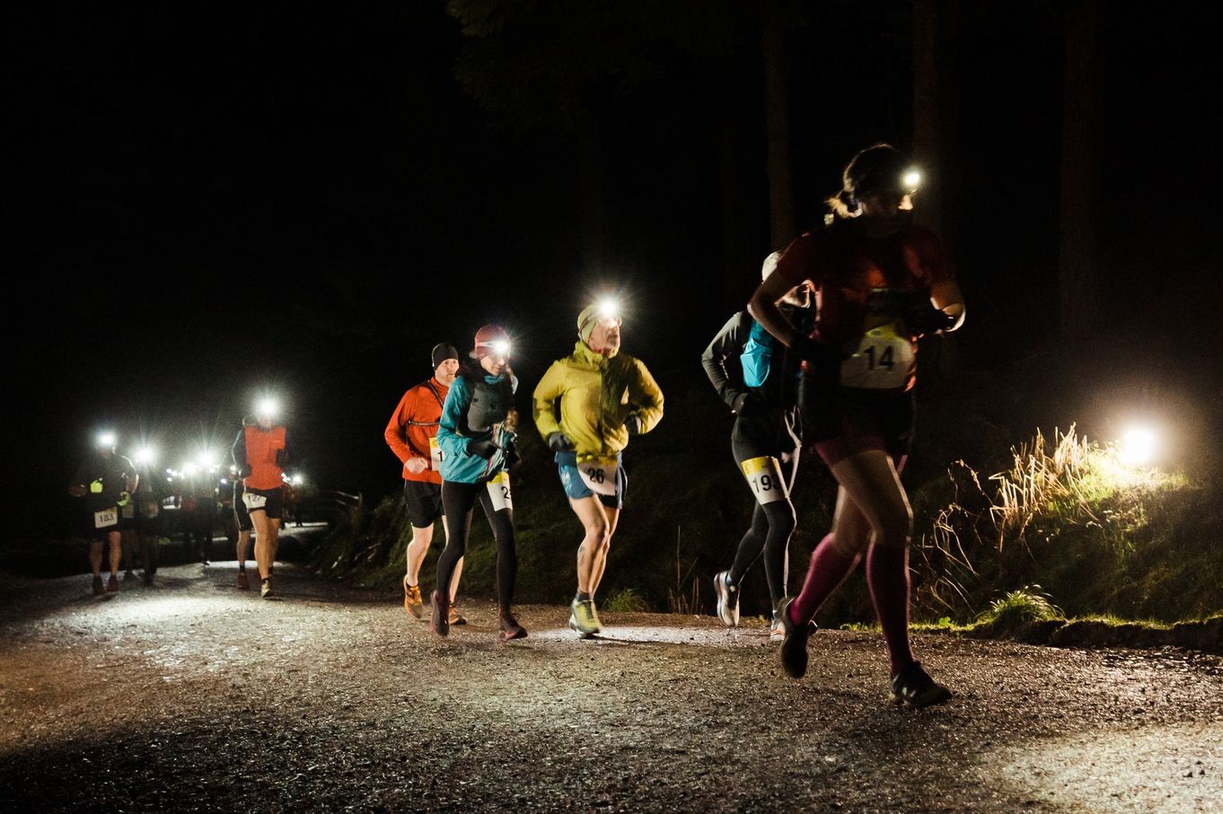 Whinlatter Moon Runner 10k head torch race