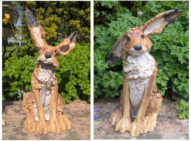 Ceramic Hare Sculptures with Mark Bradley