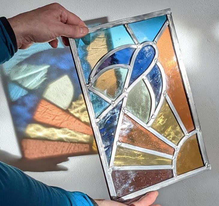 'Discovering Stained Glass' ..a two day workshop with Lizzy Hippisley-Cox 