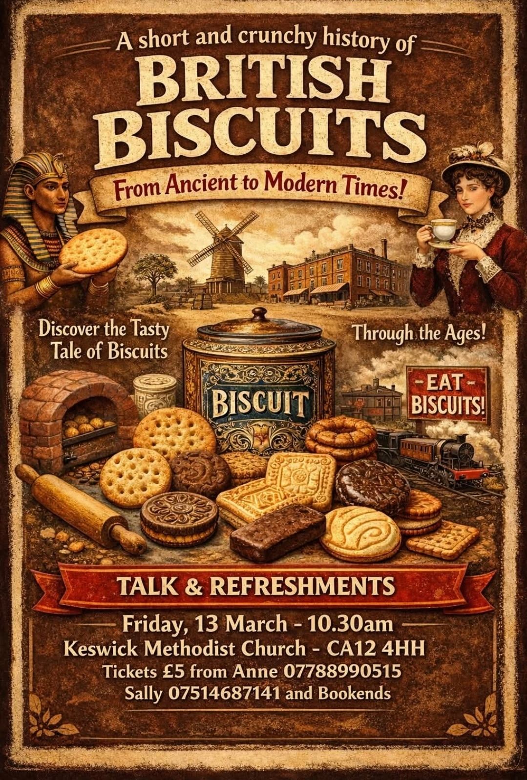 A short & crunchy history of British biscuits.