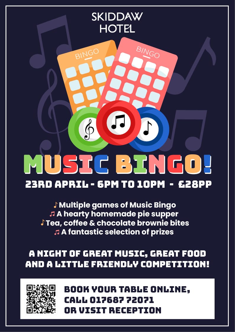 Sing Along Music Bingo Night 