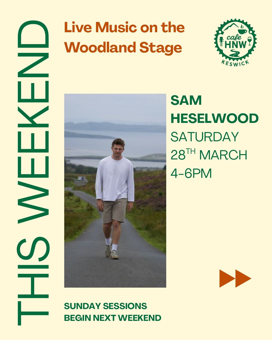 Sam Heselwood - Live Music on the Woodland Stage 