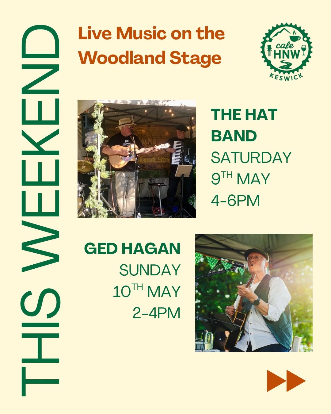 The Hat Band & Ged Hagan - Live Music on the Woodland Stage
