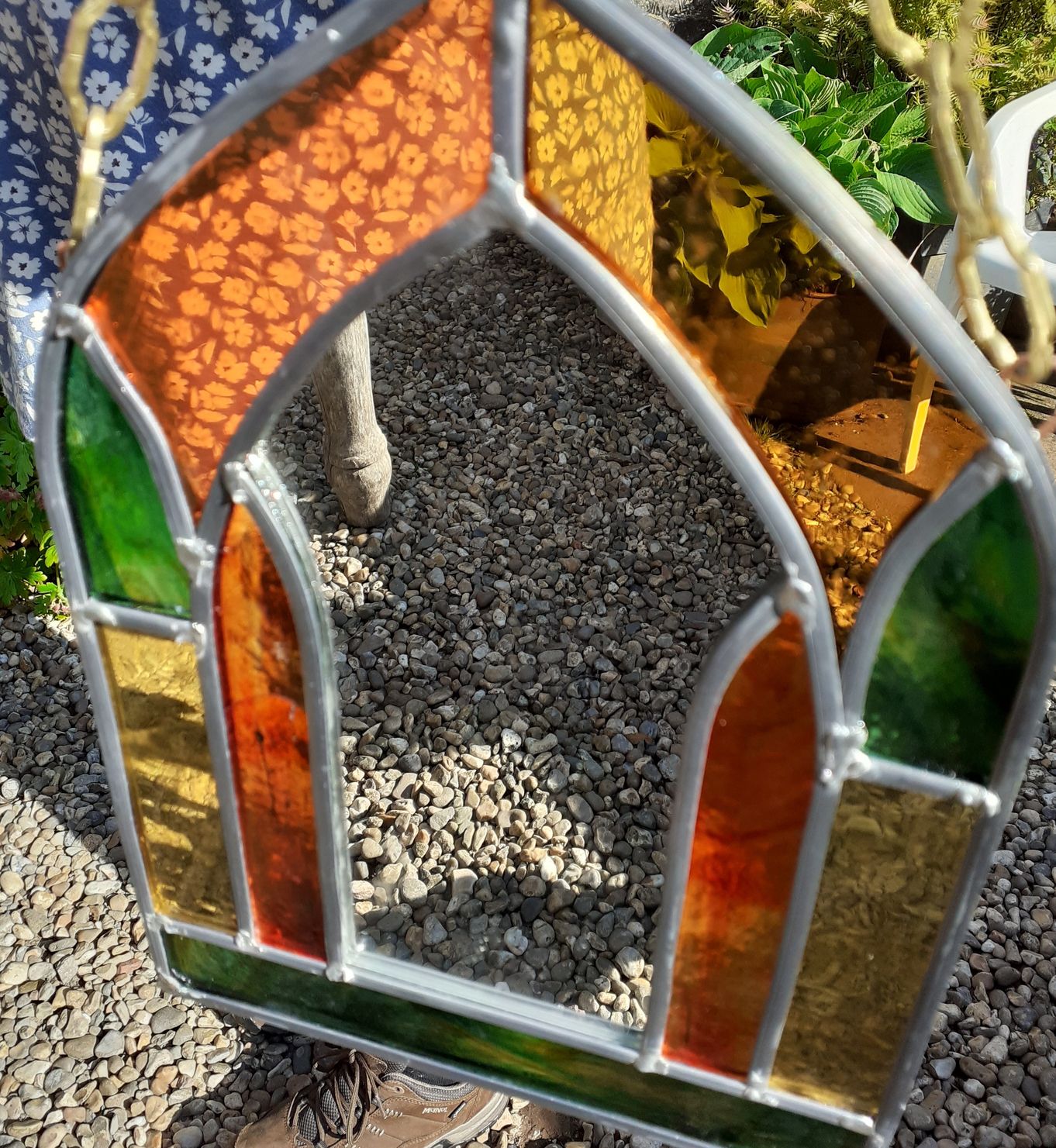 Make a Stained Glass Mirror with Lizzy Hippisley-Cox 