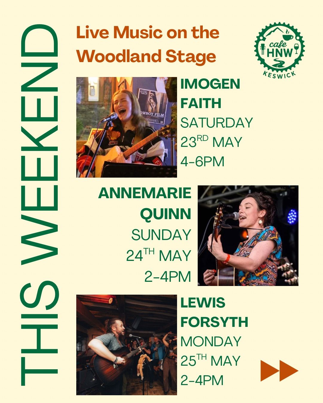 Bank Holiday Live Music on the Woodland Stage