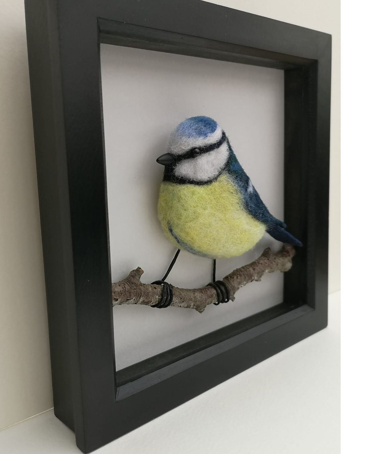'Needle Felted Garden Birds ~ 'The Blue Tit' with Helen Hammond (low relief) 