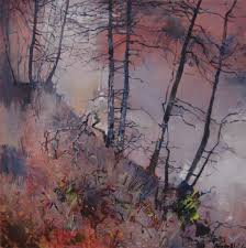 'Autumn Colours' in mixed media with Frances Winder 